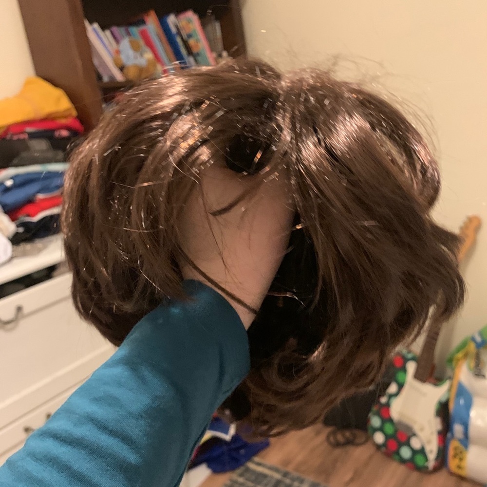 Party City Short Brown Wig